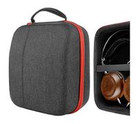 Étui pour Casque Geekria Shield Compatible avec HiFiMAN Sundara, Ananda, Arya, HE-R10D, HE-R9, HE400se : Sac de Voyage Rigide de Remplacement avec Rangement des câbles (Gris foncé)