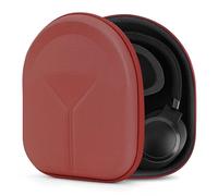 Étui pour Casque Geekria Shield Compatible avec JBL Tune 770NC, Tune 720BT, Live 650BT, Tour One M3, Housse Rigide de Rechange avec Rangement pour câbles (Rouge)