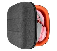 Étui pour Casque Geekria Shield Compatible avec Razer Kraken V4 Pro, BlackShark V3 Pro - Housse Rigide de Voyage de Rechange avec Espace Accessoires (Gris)