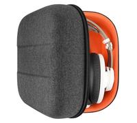 Étui pour Casque Geekria Shield Compatible avec Sennheiser HD820, HD800S, HD800, HD700, HD599SE, Housse Rigide de Protection de Rechange pour Voyage avec Rangement Accessoires (Gris foncé)