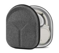 Étui pour Casque Geekria Shield Compatible avec Skullcandy Crusher ANC 2/Evo, Bose QC Ultra II, Valise de Voyage Rigide de Protection avec Rangement des câbles (Gris foncé)