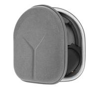 Étui pour Casque Geekria Shield Compatible avec Skullcandy Riff 2, Hesh 3/Evo, Crusher Evo/ANC 2, Sac de Transport Rigide de Remplacement avec Rangement pour câble (Microfibre Gris)
