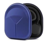 Étui pour Casque Geekria Shield Compatible avec Sony WH-1000XM5/1000XM4/1000XM3/ULT900N/910N, Housse de Voyage Rigide de Remplacement avec Rangement pour câble (Bleu)