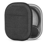 Étui pour Casque Geekria Shield Compatible avec Soundcore H30i, AKG Y500, Audio Technica ATH-S220BT - étui Rigide de Voyage de Rechange avec Rangement des câbles (Gris foncé)