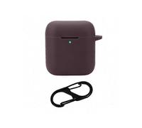 étui pour casque Marshall Minor IV (rouge foncé) en silicone, portable et résistant aux rayures, avec