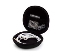 Étui pour casque MAS CARNEY, étui de protection rigide pour casque et écouteurs, 8 x 8 x 3 cm. Conforme aux normes EPA.