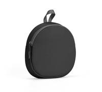 Étui pour Casques Audio Over Ear Soft pour JBL/Soundcore/Sony/Bose/BERIBES, étui de Voyage pour Casque Audio Portable Universel, Design Simple aux Couleurs contrastées (Noir)