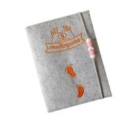 Étui pour certificat de grossesse en feutre épais avec poche de rangement pour hôpital et assurance, accessoire de livre de souvenirs de bébé
