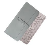 Étui pour clavier d'ordinateur | Pochette de rangement sac de transport pour clavier sans fil | Poche pour claviers portables, sac d'accessoires en cuir synthétique pour bureau