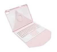 Étui pour Clavier, étuis pour Clavier pour Tablette, Conception Tout-en-Un, Réveil au Bureau (Rose)