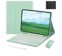 Étui pour Clavier pour Samsung Galaxy Tab A7 Lite 8.7 inch Model (SM-T220/T225/T227) 2021 avec Souris, Touchpad Magnétique Clavier sans Fil détachable avec Pencil