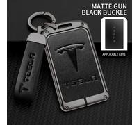 Étui pour e carte NFC intelligente de voiture en alliage de Zinc, coque de support de protection pour Tesla modèle 3 modèle S modèle X modèle Y, accessoires pour télécommande