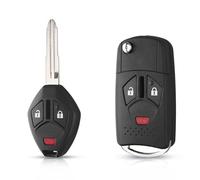 Étui pour clé de Voiture à Distance, 3/4 Boutons modifiés pour Outlander pour Galant pour Eclipse pour Lancer(3)