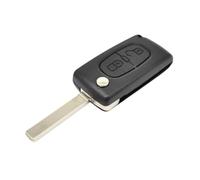 Étui pour clé de Voiture Coque De Clé Télécommande À 2 Boutons CE0523 CE0536 pour Citroën C2 C3 C4 C5 C6 C8(1 UK)