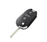 Étui pour clé de Voiture Coque De Clé Télécommande Centrale pour Phare De Voiture pour Peugeot 208 2008 301 308 508 5008 RCZ(11 Star Yellow)