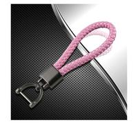Étui pour Clé De Voiture, Housse pour Clé De Voiture, pour VW MK7 Golf 7 Tiguan MK2, pour Seat Ibiza Leon FR 2 Ateca Altea, Spour Koda Octavia A7(Pink Keychain)