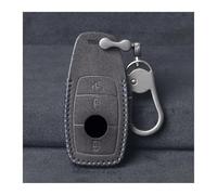 Étui pour Clé De Voiture pour Mercedes pour Benz Classe A B C W203 W211 W204 CLS CLK 2017 Classe E W213 2018 Classe S CLA SLK AMG(YY-FMP-031-K-B)