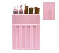 Étui pour cônes à rouler Rose 113 mm | 10 emplacements extra large | Protège les cigarettes et cigarillos pré-roulés | Étanche et anti-odeurs