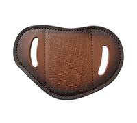 Étui pour Couteau de Poche,Étui pour Couteau Pliant en Cuir,Ouverture sur Le Dessus avec Trou pour Ceinture,pour Couteaux de 13cm de Largeur (Couteaux Non Inclus)