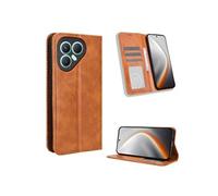 Etui Pour de téléphone Tecno Pova 7 Pro 5G Haute qualité Ajustement Marron