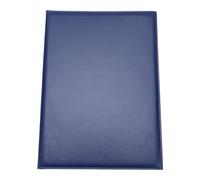 Étui pour Diplôme A4 en Cuir Synthétique Bleu, Couverture Rigide | Ouverture Rapide, Surface Lisse et Signable, pour Certificats A4 Formation