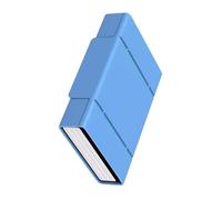 Étui pour disques durs de 3,5 pouces, antistatique, antichoc, portable, boîte de rangement de protection, dispositif de stockage de sauvegarde