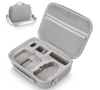 Étui pour DJI Mini 4K/Mini 2 SE, Sac de Transport, Rigide Étanche Case | Portable Étui pour DJI 4K, Radiocommande RC-N1C et Accessoires, Gris