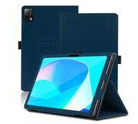 Étui pour DOOGEE T20S, 10.4 inch, DOOGEE T20S Coque Tablette, Housse de Protection avec Support Pliable, Porte-Crayon et Dragonne, Protection Totale. (Bleu)