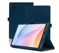 Étui pour DOOGEE Tab A9 10.1 Pouces, DOOGEE Tab A9 Pro Coque Tablette, Housse de Protection avec Support Pliable, Porte-Crayon et Dragonne, Protection Totale. (Bleu)