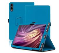 Étui pour DOOGEE Tab E3 Pro 13 Pouces, DOOGEE Tab E3 Pro Coque Tablette, Housse de Protection avec Support Pliable, Porte-Crayon et Dragonne, Protection Totale. (Bleu Clair)