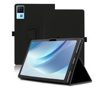 Étui pour DOOGEE U13 13 Pouces, DOOGEE U13 Coque Tablette, Housse de Protection avec Support Pliable, Porte-Crayon et Dragonne, Protection Totale. (Noir)