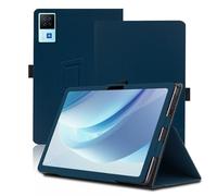 Étui pour DOOGEE U13 13 Pouces, DOOGEE U13 Coque Tablette, Housse de Protection avec Support Pliable, Porte-Crayon et Dragonne, Protection Totale. (Bleu)