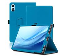 Étui pour DOOGEE U13 Pro 13.4 Pouces, DOOGEE U13 Pro Coque Tablette, Housse de Protection avec Support Pliable, Porte-Crayon et Dragonne, Protection Totale. (Bleu Clair)