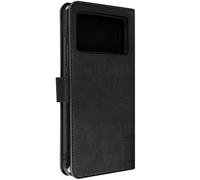 Étui pour Doogee X98 et X98 Pro Clapet Portefeuille Support Vidéo Dragonne Noir