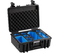 B&W International Mallette de Transport Outdoor 5000 (PP.221) Noire - pour DJI Mavic 4 Pro - Étanche (IP67), Anti-poussière, Anti-Chocs, extrêmement Robuste