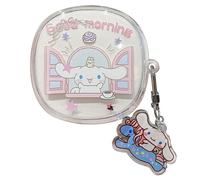 Étui pour écouteurs avec porte-clés, design vintage, compatible avec le boîtier de charge Baseus WM01. TPU haute qualité résistant aux chocs,