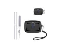 Étui pour écouteurs Beats Studio Buds - toergy souple en TPU transparent - Imperméable - Résistant aux chocs - Protection contre les rayures - Facile à transporter - Avec cordon et porte-clés - Kit de