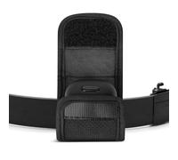 Étui pour écouteurs Geekria avec Boucle de Ceinture, Compatible avec Soundcore Liberty 4 NC, Aero Fit 2, P40i, P30i, Housse de Protection avec Support Clip pour Sangle de Sac (Noir)