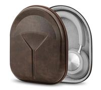Étui pour écouteurs Geekria Shield Compatible avec B&O Beoplay H100/HX/H9i/H95 et Beocom Portal, Sac de Transport Rigide de Remplacement avec Rangement pour câbles (Marron foncé)