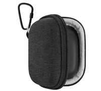 Étui pour écouteurs Geekria Shield Compatible avec JBL Vibe Beam 2/Buds 2, Tune 130NC/230NC/Flex, étui de Voyage Rigide de Remplacement avec Clip Mousqueton (Gris foncé)