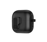 Étui pour écouteurs Huawei FreeClip 2 avec support, fermeture magnétique résistante aux chocs, prise en charge du chargement sans fil, anti-perte, noir