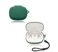 Étui pour écouteurs JBL Endurance Peak 4, en silicone souple, compatible avec JBL Endurance Peak 4, avec cordon tour de cou, anti-poussière, anti-chocs et durable Vert
