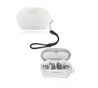 Étui pour écouteurs JBL SOUNDGEAR à clips, coque de protection en silicone souple yystao compatible avec les clips JBL SOUNDGEAR, avec cordon tour de cou, anti-poussière, résistant aux chocs et