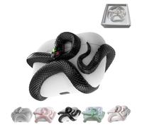 étui pour écouteurs sans fil Creative Snake (noir) - étui de protection en silicone pour écouteurs