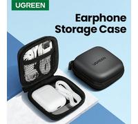 Étui pour écouteurs UGREEN, sac rigide pour casque pour accessoires d'écouteurs sans fil Earpods Sennheiser, sac de rangement pour accessoires de téléphone portable, organisateur de câbles Taille Uniq