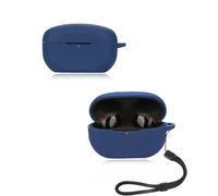 Étui pour écouteurs yystao WF-1000XM6, en silicone souple, compatible avec SONY WF-1000XM6, avec lanière, anti-poussière, anti-chocs, bleu