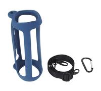 Étui pour Enceinte Flip 6,Étui de Protection en Silicone pour Enceinte Flip 6 avec Bandoulière, Housse de Voyage Antichoc et Étui de Protection Contre Les Chutes pour Audio d'extérieur (Blue)