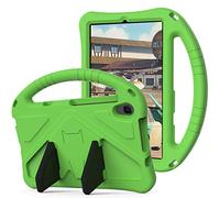 Étui pour Enfants Compatible avec Huawei MediaPad M5 Lite 8 Pouces/MatePad T8 8 Pouces Tablette Étui antichoc Support Support Housse de Protection avec Bandoulière(Ye?il)
