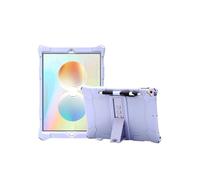 Étui pour Enfants Compatible avec TCL NXTPAPER 11 Plus,5 Pouces (2025) la Tablette : Coque Souple en Silicone Antichoc Support Ajustable et Porte-Stylet(Purple)