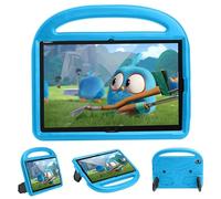 Étui pour enfants pour Huawei Mediapad M6 2019/M5 10,8", étui de tablette léger adapté aux enfants, poignée avec support, housse de protection en mousse EVA souple, résistant aux chocs, bleu